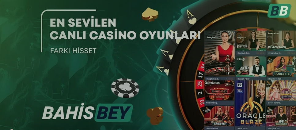 Canli Casino Oyunlari Bahisbey giriş, yüksek oranlı bahisler ve canlı casino deneyimiyle Türkiye'nin en iyi bahis sitesi.