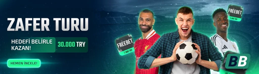 Bahisbey futbol bahisleriyle Süper Lig’den Premier Lig’e canlı oranlar ve detaylı bahis seçenekleri seni bekliyor.