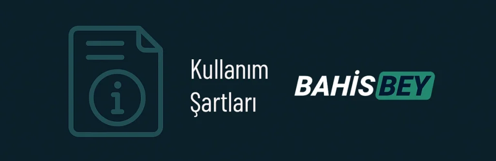 Kullanım Şartları sayfası, Bahisbey kullanıcı hakları ve bonus kuralları hakkında bilgilendirici içerik sunar.